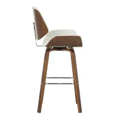 БАР СТОЛ - CARMEN, 4027 - ОРЕХ / БЯЛ_3