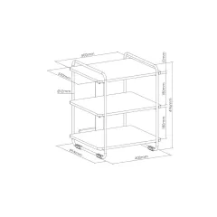 ЕТАЖЕРКА С 3 РАФТА  - 2  ЧЕРНО И ОРЕХ_1 ЕТАЖЕРКА С 3 РАФТА  - 2  ЧЕРНО И ОРЕХ_1