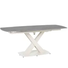 РАЗТЕГАТЕЛНА ТРАПЕЗНА МАСА - MATEO, СИВА_1