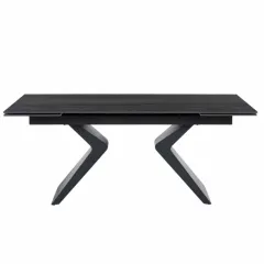 РАЗТЕГАТЕЛНА ТРАПЕЗНА МАСА - GUAMA, ЧЕРНА_3