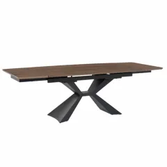 РАЗТЕГАТЕЛНА ТРАПЕЗНА МАСА - TIGRE, ОРЕХ_5