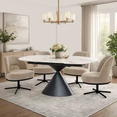 ТРАПЕЗЕН СТОЛ - POLVA, БЕЖОВ 171_6