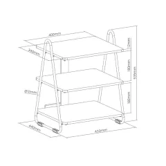 ЕТАЖЕРКА С 3 РАФТА - LM STRG RACK 1_7