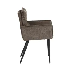 ТРАПЕЗЕН СТОЛ - IKSAN, ТЪМНОКАФЯВ R45_3