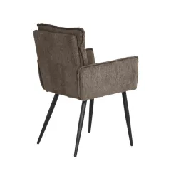 ТРАПЕЗЕН СТОЛ - IKSAN, ТЪМНОКАФЯВ R45_4