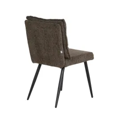 ТРАПЕЗЕНЕ СТОЛ - IKSAN, ТЪМНОКАФЯВ R45_4