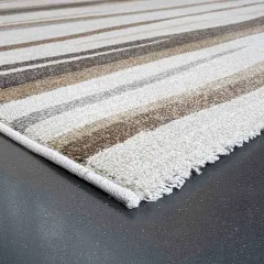 КИЛИМ - MADISON, КАФЯВИ ЧЕРТИ, 80Х150 - 21134147-6464_2