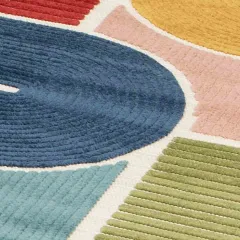 КИЛИМ - МАМБО, ЦВЕТНИ ФИГУРИ, 80Х150 - 21423523_3