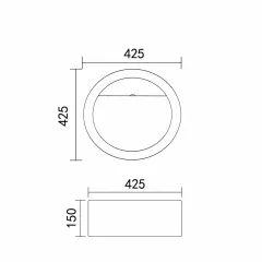 УМИВАЛНИК - MAGENTA WHITE, 4215W_4