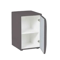 НОЩНО ШКАФЧЕ - FLORIDA, СИВ 29_3