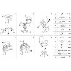 ОФИС СТОЛ - CARMEN, 7551-2 - ЧЕРЕН_3