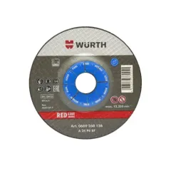 ДИСК ЗА ШЛАЙФАНЕ - RED LINE METAL, Ф125Х6.0ММ - 0669260126_0