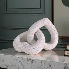 ДЕКОРАТИВНА СТАТУЕТКА - ПРЕПЛЕТЕНИ СЪРЦА, 81035800_2