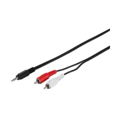 АУДИО КАБЕЛ 5М, 2хRCA 3.5 - 19720_0