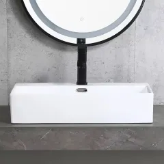ПОРЦЕЛАНОВ УМИВАЛНИК - COMPACT WHITE, 6036W_3