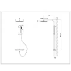 ДУШ СИСТЕМА - БЛЕЙК, 6222B NEW_2