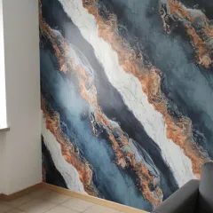 САМОЗАЛЕПВАЩ ТАПЕТ-МРАМОР, ВЪЛНИ - 06027_1