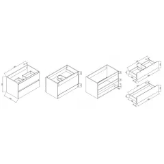 ШКАФ ЗА БАНЯ + УМИВАЛНИК - ALFIO, 8066/8045-50_2