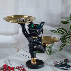 ДЕКОРАТИВЕН ПОДНОС - КУЧЕ, НН2422 80033773_1