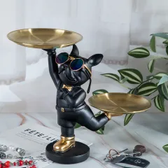 ДЕКОРАТИВЕН ПОДНОС - КУЧЕ, НН2422 80033773_2