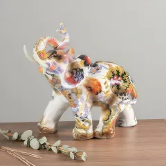 ДЕКОРАТИВНА СТАТУЕТКА - ШАРЕН СТОЛ, 24467В 81035782_1