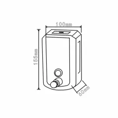 ДОЗАТОР ЗА ТЕЧЕН САПУН - 0,500МЛ, 6679_4