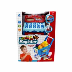 ДЕТСКИ КАСОВ АПАРАТ С КОЛИЧКА ЗА ПАЗАР - 8643 / 990122_1