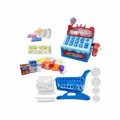 ДЕТСКИ КАСОВ АПАРАТ С КОЛИЧКА ЗА ПАЗАР - 8643 / 990122_2