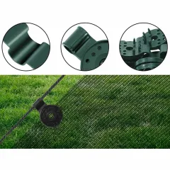 СКОБА ЗА МРЕЖА - 40ММ, ЗЕЛЕНА х 10БР_4