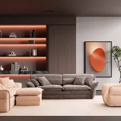 ДИВАН ТРОЙКА - MELLOW, КАФЕ_1