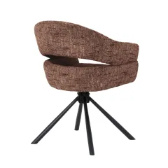 ТРАПЕЗЕН СТОЛ - SACABA, ТЪМНОКАФЯВ_4