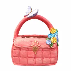 ГРАДИНСКА ФИГУРА С КАШПА - РОЗОВА ЧАНТА, 068-1045_0