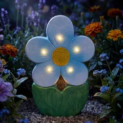 ГРАДИНСКА ФИГУРА, СОЛАРНА - СИНЬО ЦВЕТЕ / И068-1028_1