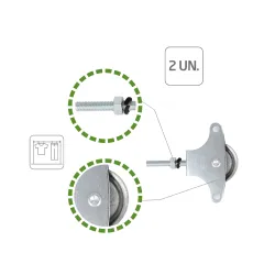 РОЛКА ЗА ПРОСТОР - 3, МЕТРИЧНА РЕЗБА / 719_2