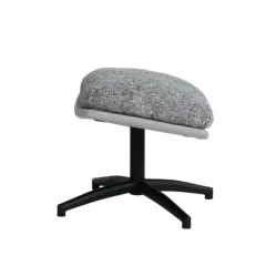 КРЕСЛО С ТАБУРЕТКА - CHAVES, СИВ_6