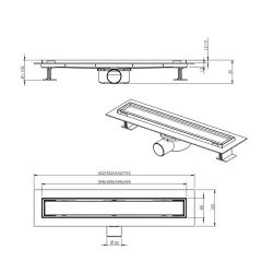 ПОДОВ ЛЕНТОВ СИФОН - NEW GFNERATION, 600ММ / 50048-60_6