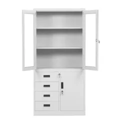 МЕТАЛЕН ШКАФ - CARMEN, CR-1278 J СИВ_2