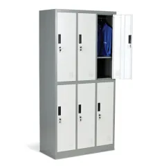 МЕТАЛЕН ШКАФ - CARMEN, CR-1243 LUX - СИВ / ТЪМНОСИВ_3