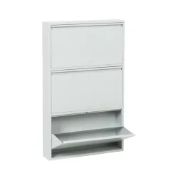 МЕТАЛЕН ШКАФ ЗА ОБУВКИ - CARMEN, CR-1228 E J СИВ_3