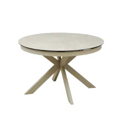 РАЗТЕГАТЕЛНА ТРАПЕЗНА МАСА - GABIN, ПЯСЪЧНО_0