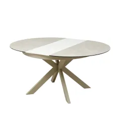 РАЗТЕГАТЕЛНА ТРАПЕЗНА МАСА - GABIN, ПЯСЪЧНО_1