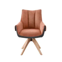 ТРАПЕЗЕН СТОЛ - NOVARA, ОРАНЖЕВ_1