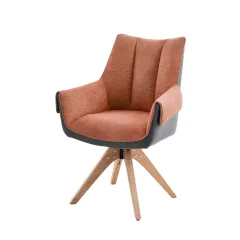 ТРАПЕЗЕН СТОЛ - NOVARA, ОРАНЖЕВ_2