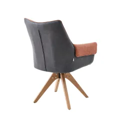 ТРАПЕЗЕН СТОЛ - NOVARA, ОРАНЖЕВ_4