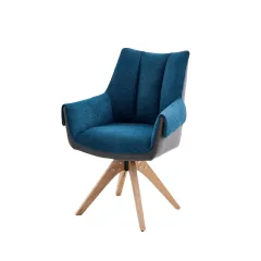 ТРАПЕЗЕН СТОЛ - NOVARA, СИН-СИВ_2