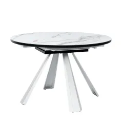 РАЗТЕГАТЕЛНА ТРАПЕЗНА МАСА - DOMINIK, БЯЛ 02_0