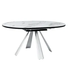 РАЗТЕГАТЕЛНА ТРАПЕЗНА МАСА - DOMINIK, БЯЛ 02_3