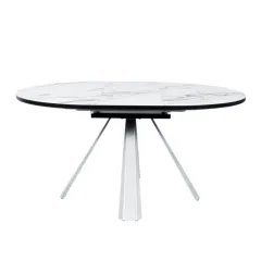 РАЗТЕГАТЕЛНА ТРАПЕЗНА МАСА - DOMINIK, БЯЛ 02_7