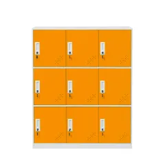 МЕТАЛЕН ШКАФ - CARMEN, CR-1298 J - БЯЛ / ОРАНЖЕВ_1