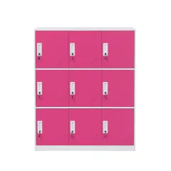 МЕТАЛЕН ШКАФ - CARMEN, CR-1298 J - БЯЛ / РОЗОВ_1
